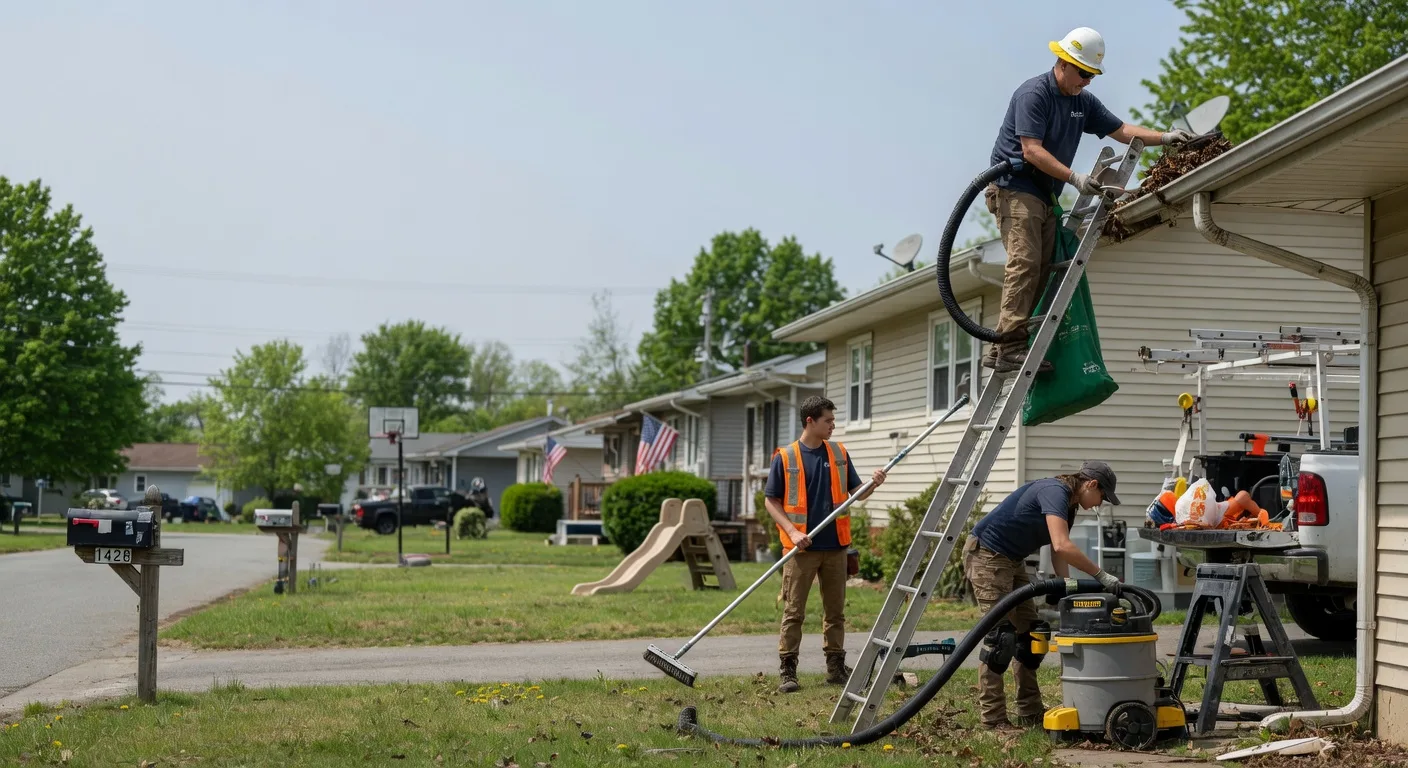 Gutter Installation in Peoria Heights, IL near me
